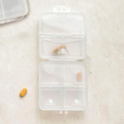 6 Bölmeli 2 Katlı Katlanabilir İlaç Dolabı