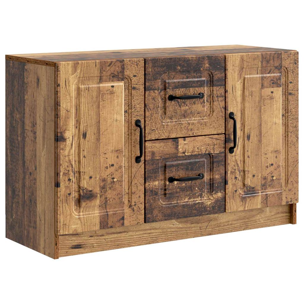 Rustic Wood Sideboard 89 x 34.5 x 57 cm Engineered Wood