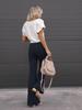 Winter New Solid Velvet Casual Fashion Personality Women's Pants Trendy Brand Casual