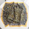 New Fashion 70X70Cm Women'S Scarf Silk Paisley Print Scarf Square Shawl Decorative Headband Neck Luxury Design Bandana