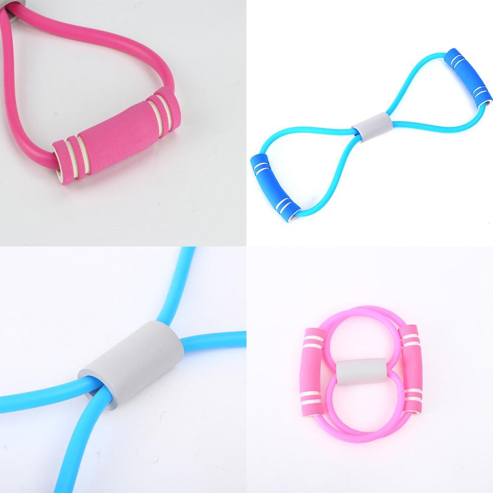 Pull Rope Pull Rope Belt Sport Training Chest Fitness Equipment Yoga Gum Rubber Band 8 Word Puller
