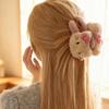 Meiji Cute Plush Kitty Hair Clip – Sweet Shark Design for Girls