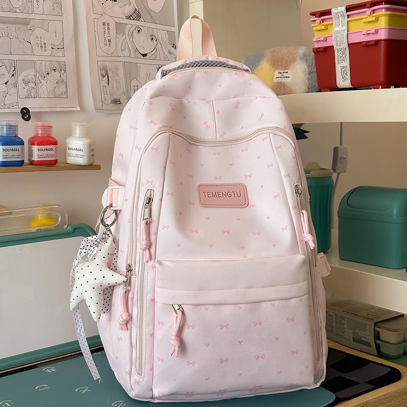 Schoolbag Mori Small Fresh Star Schoolbag Junior High School Students Cute Backpack Women High Value Personality Lightweight Large Capacity Backpack