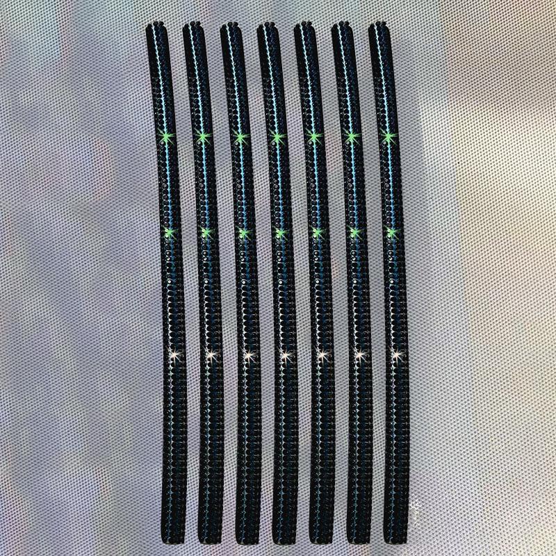 

Красочные стразы, автомобильные воздуховыпускные накладки, вентиляционные решетки, обод, декоративная полоска для автомобиля, модификация для стайлинга автомобиля чёрный