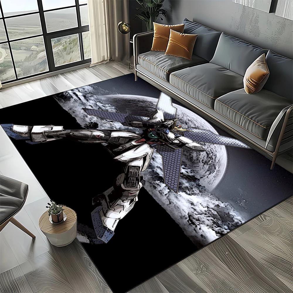 27 Style New Gundam Cartoon Robot Gift 3D Carpet Rug for Bedroom Living Room Home Sofa Decoration,kid Decor Floor Mat