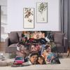 Film Culpa Mia Blankets  Soft Aesthetic Plush Throw Blanket For Couch Chair Sofa Bed Travel Flannel Bedspread Bed Cover