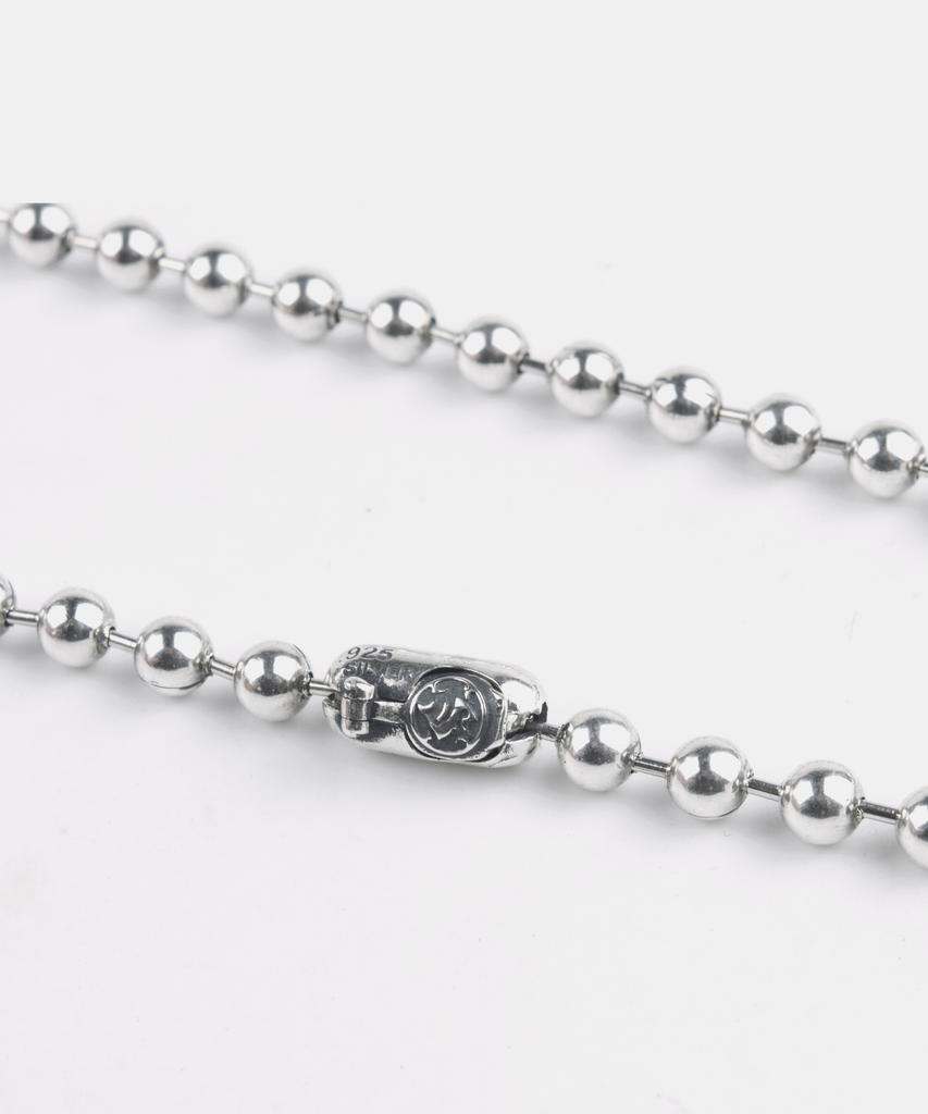 Sheen666 Ball Chain Silver Necklace 5Mm