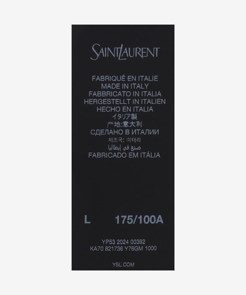 SAINT LAURENT Fine Merino Knit - Black / 821736Y76Gm1000
