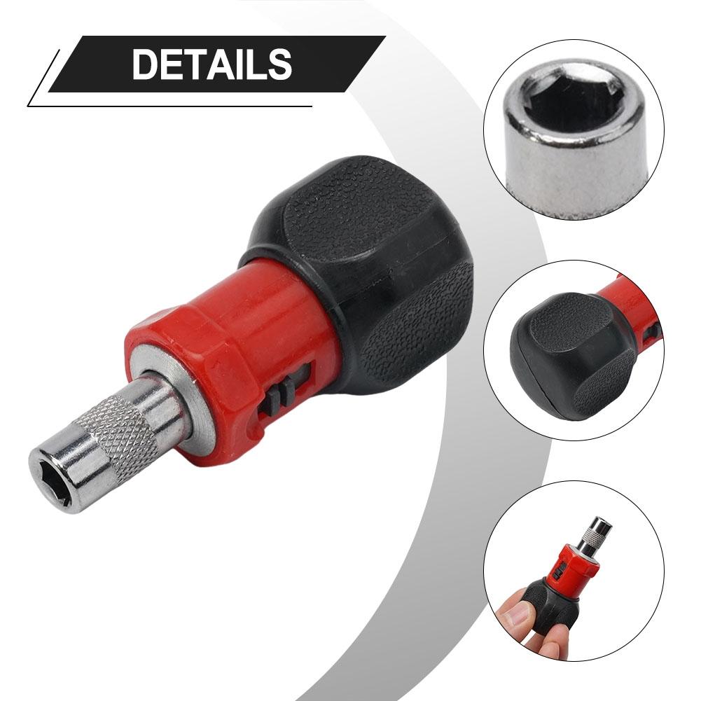Ratchet Wrench Screwdriver Screw Driver Magnetic Mini Anti-slip Handle