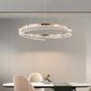 Nordic Design Luxury Living Room chandeliers Bedroom Dining Room Pendant Light Gloss Lamp Room Decoration Ring Lighting Fixture