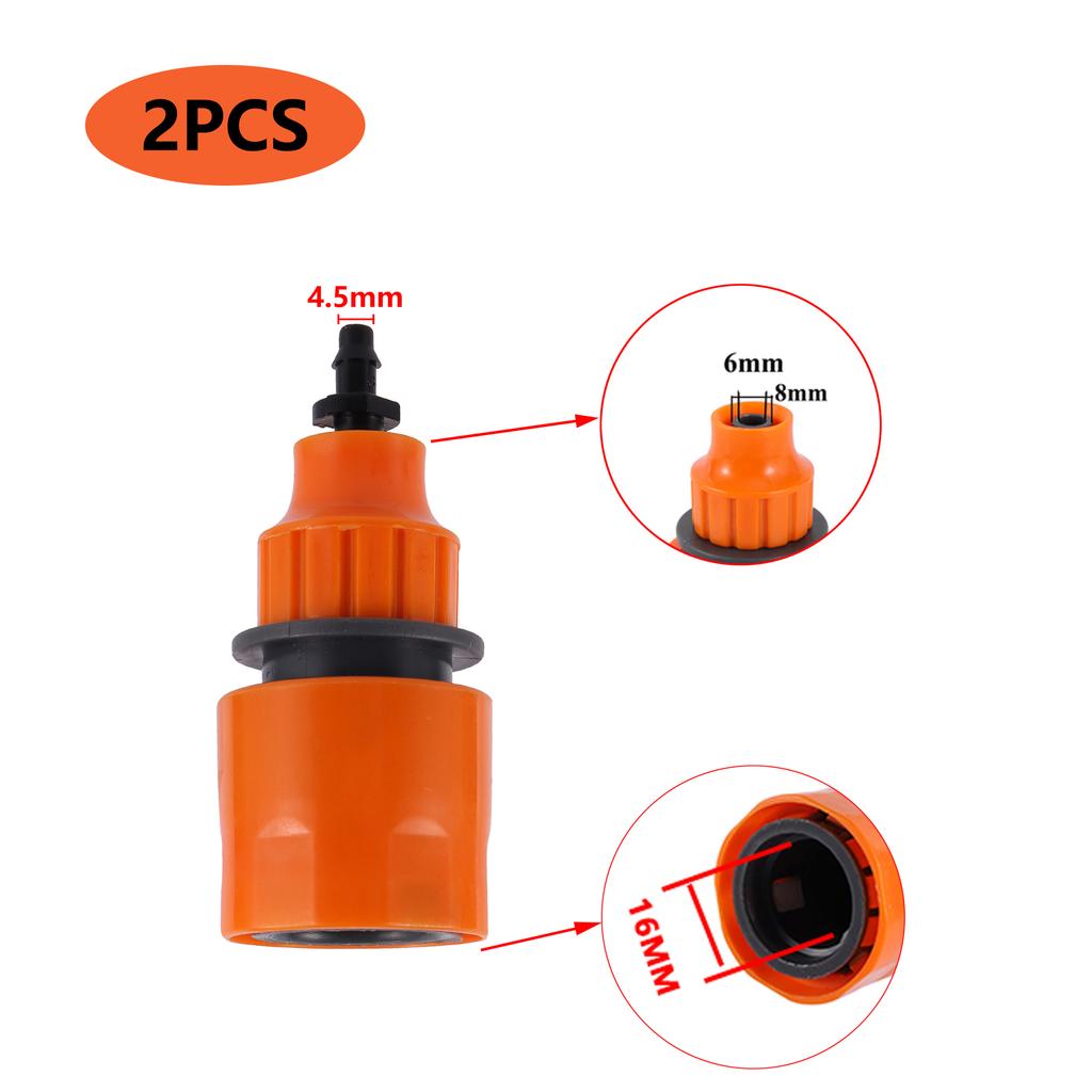 4/7mm8/11mm Garden Hose Connector 16mm Quick Connector Hose Adapter Garden Irrigation Hose Watering Accessories