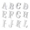 High Quality Classic Style Silver Letter A-Z Metal Brooch Women Men'S Lapel Pin Women'S Hat Scarf Backpack Badge Jewellery