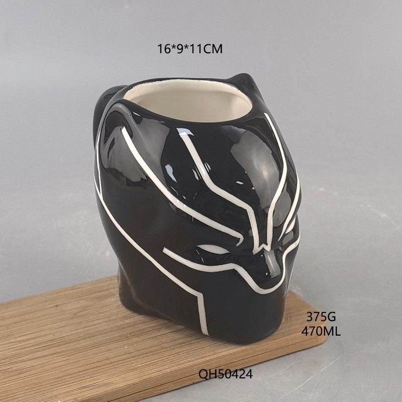 Tazza Grande in Ceramica Avengers Spider-Man Hulk Thor Iron Man Marvel Tazza da Caffè Regalo