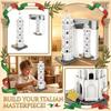 Building Block Model Tower Architecture Compatible Small Particles Construction Set 1334 Pieces Educational Toy Display Ornament