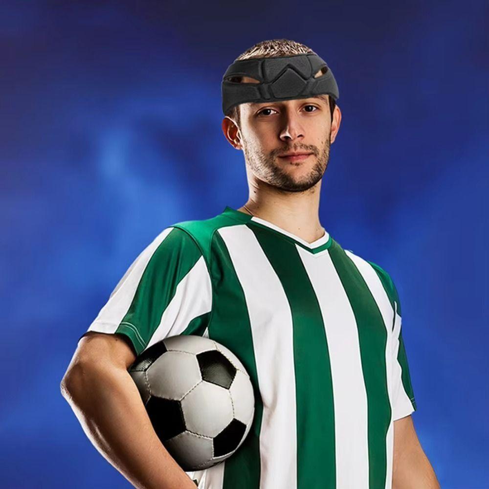 Anti-collision Goalkeeper Helmet Adjustable Ski Head Protector Football Protect Helmet  Football