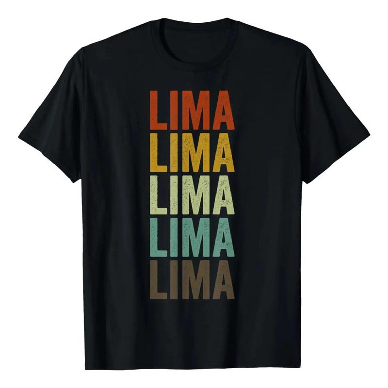 Camiseta Lima Peru Retro Vintage S