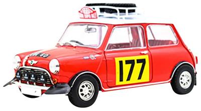 Toy East Tiny Mini Cooper Rally Finished Model ATC18060 1/18 #177