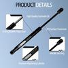 2PCs Rear Trunk Lift Supports Compatible With 2008-2016 Dodge Challenger Trunk Gas Charged Struts Shocks Dampers With Spoiler 04589645AA, 6657