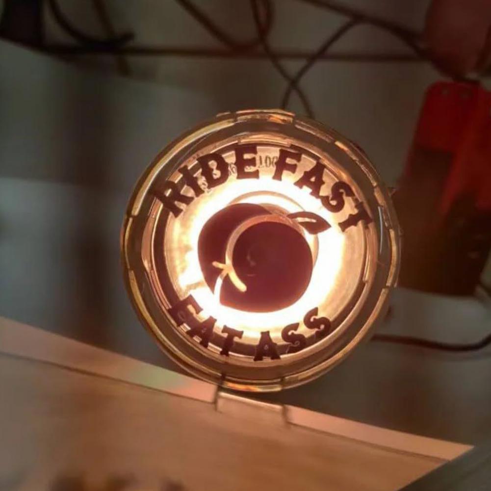 Eye-catching Motorcycle Decorations Universal Motorcycle Turn Signal Light Lens Covers Caps Easy Installation for Motorcycles