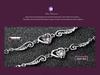 925 Silver Crystal Beaded Bracelet with Angel Wing & Heart Charm, Korean Style Double Layer for Women - Perfect Christmas Gift or Couple's Jewelry