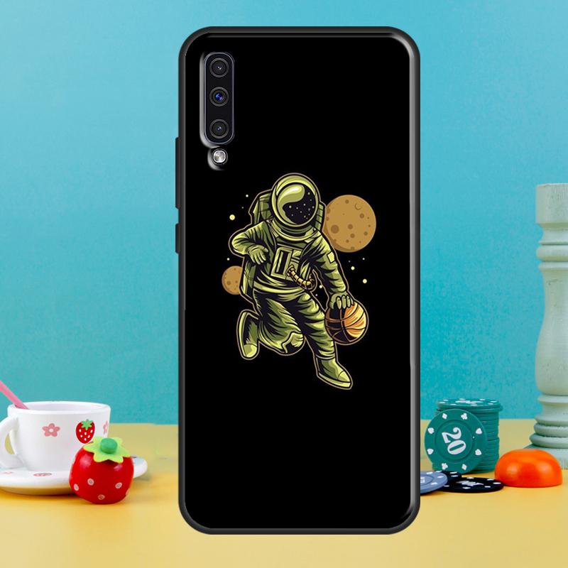 Cartoon Space Astronaut Case For Samsung Galaxy A16 A56 A15 A22 A52 A32 A54 A14 A26 A36 A55 A35 A05 A06 A53 A33 A13