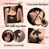 2024 Sexy Maid Uniform Lingerie Set: Tempting No-Undress Sleepwear for Passionate Nights