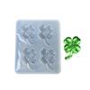 Lucky Charm Clovers Silicone Mold For Resin Jewelry Accessory Molds DIY Crafting Supplies Heat Resistant Material Beginner Approved Reusable