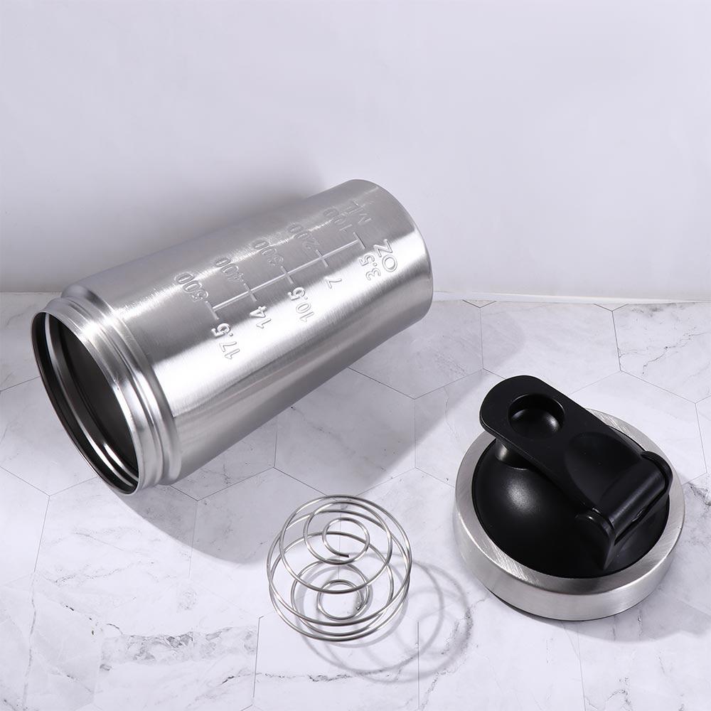 500ml/750ml Whey Shakes Cup with Scale Sports Water Cup Protein Powder Bottle  Gym Fitness Sport