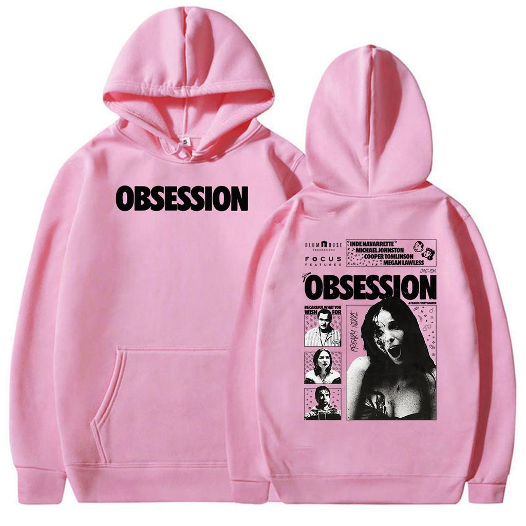 Obsession Buď opatrný, co si přeješ Film Nová mikina Pánská Dámská Vintage Móda Oversized Dlouhý rukáv