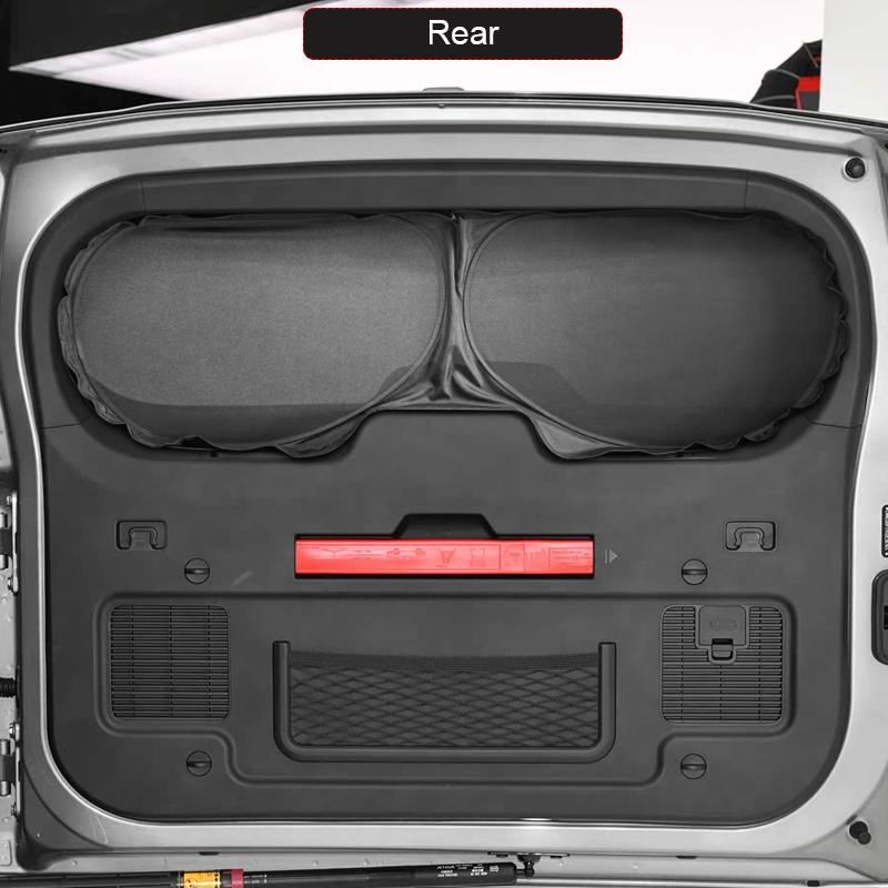 Car Black Window Privacy Sunshade For JETOUR G700 2026-Present Auto Anti-UV Heat Insulation Protect Cover Interior Accessory