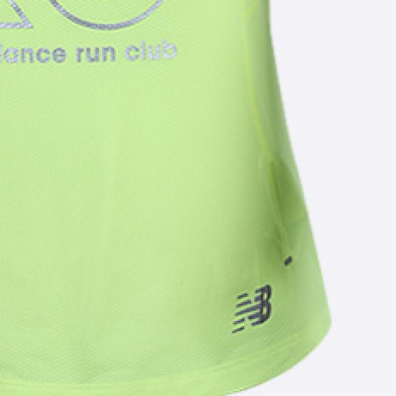 New Balance Women S Ice 2.0 Short Sleeve Tee  Nbne836622 Yellow   Yellow