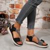Fashion Women Sandals 2025 New Fashionable Flat Sandals Casual Outdoor Sandals Women High Quality Brand Summer Elastic Band Shoes Women
