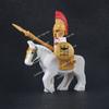Medieval Ages Figures Knights War Horse Heavy Cavalry Warriors Warhorse Building Blocks Bricks Toys For Kids Gift