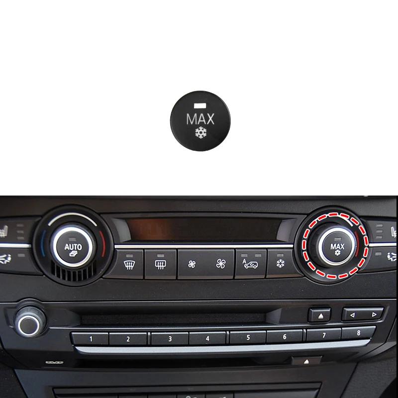 Car Interior Accessory Replacement For BMW X5 E70 X6 E71 AC Heater Climate Air Conditioning Control Panel Fan Speed Button Cover