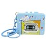 Retro Music Player Keychain Music Box with Decorative Design Builts In Melodies for Relaxation Adventure Bag Charm