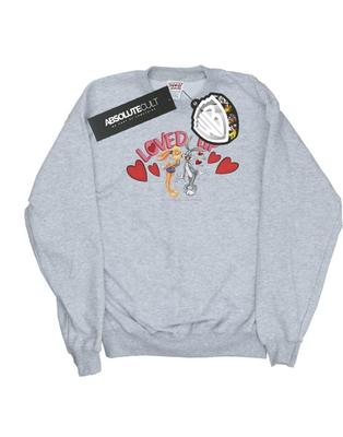 Mens Bugs Bunny And Lola ValentineÂ´s Day Loved Up Sweatshirt