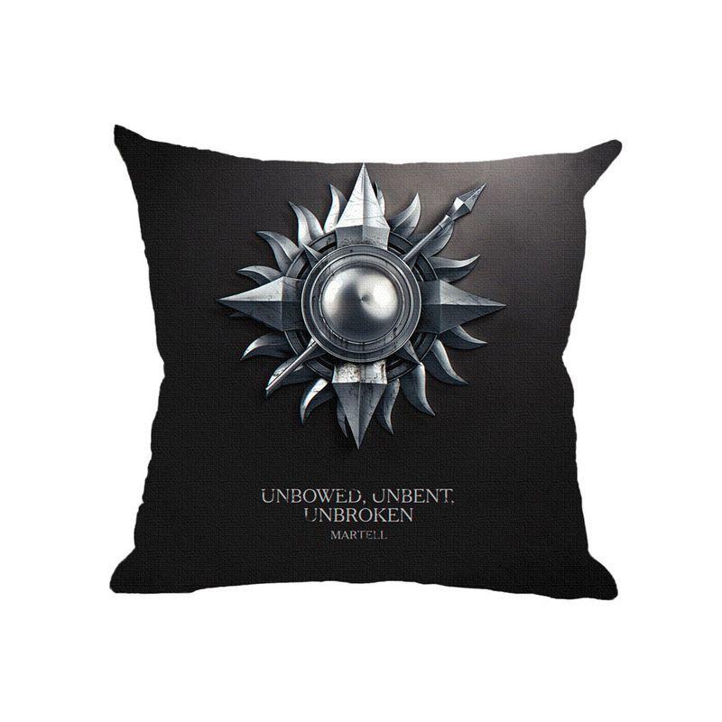 Luxurious Game Of Thrones Fire And Blood Throw Pillow Case For Elegant Home Decor