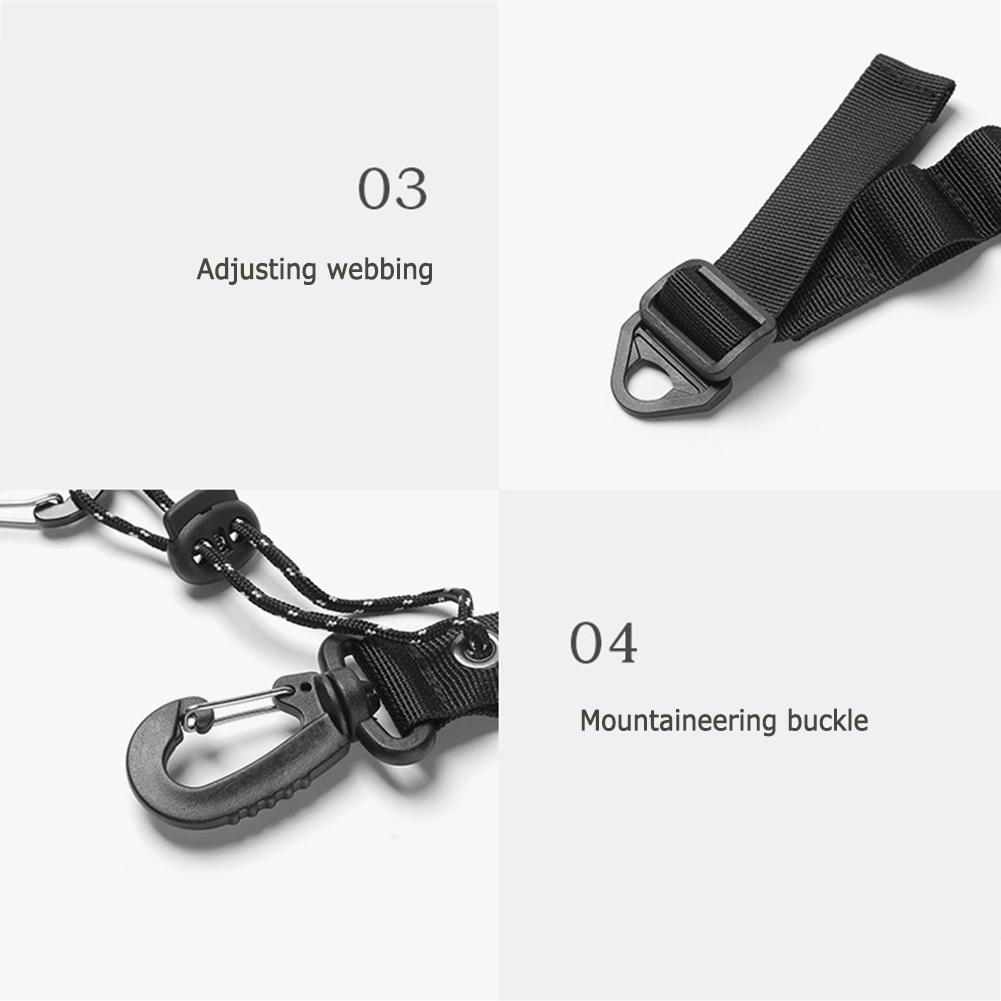 Camping Hanging Rope Multifunctional Outdoor Campsite Lanyard Tent Canopy Cup Lamp Hanger Backpacking Hiking Tent Accessories