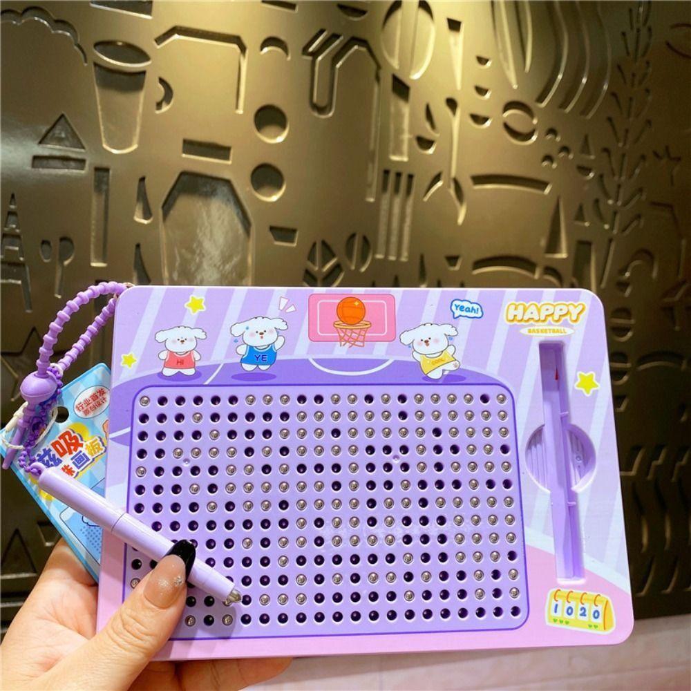 Cartoon Doodle Board Keychain Puzzle Writing Pad Bag Pendant Cute Backpack Key Chain  Kids