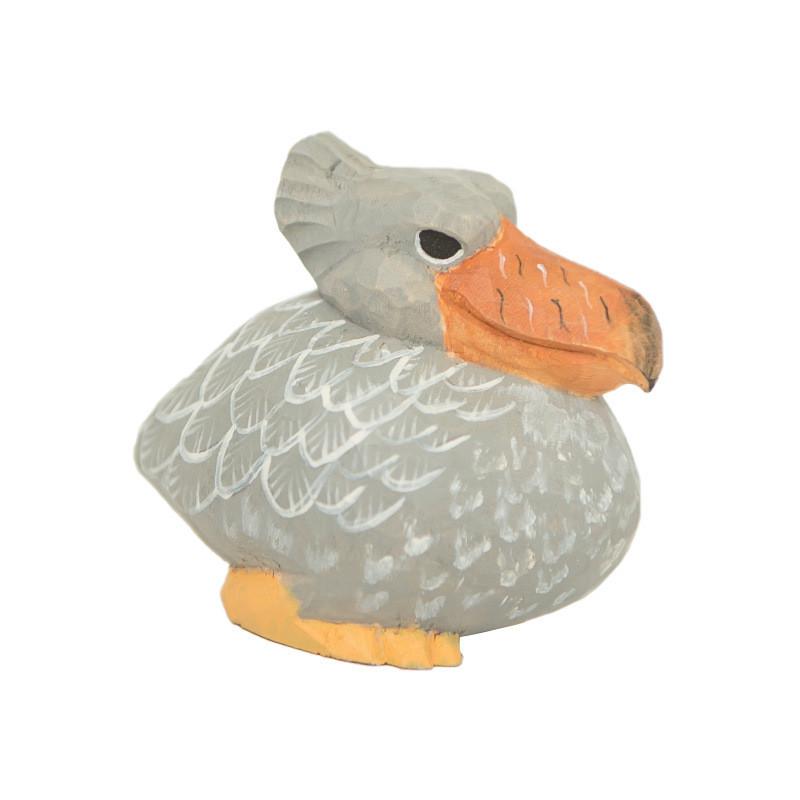 Parrot Wooden Figurine Handmade Craft For Wedding Decor And Celebration Gifts