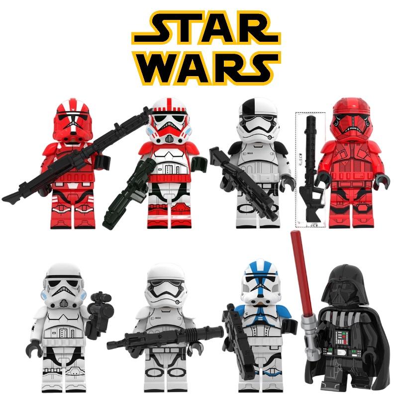 High-quality Star Wars Legion Puzzle Building Blocks Toy Xp262-269 Abs Plastic Diy Non-electric Export Type