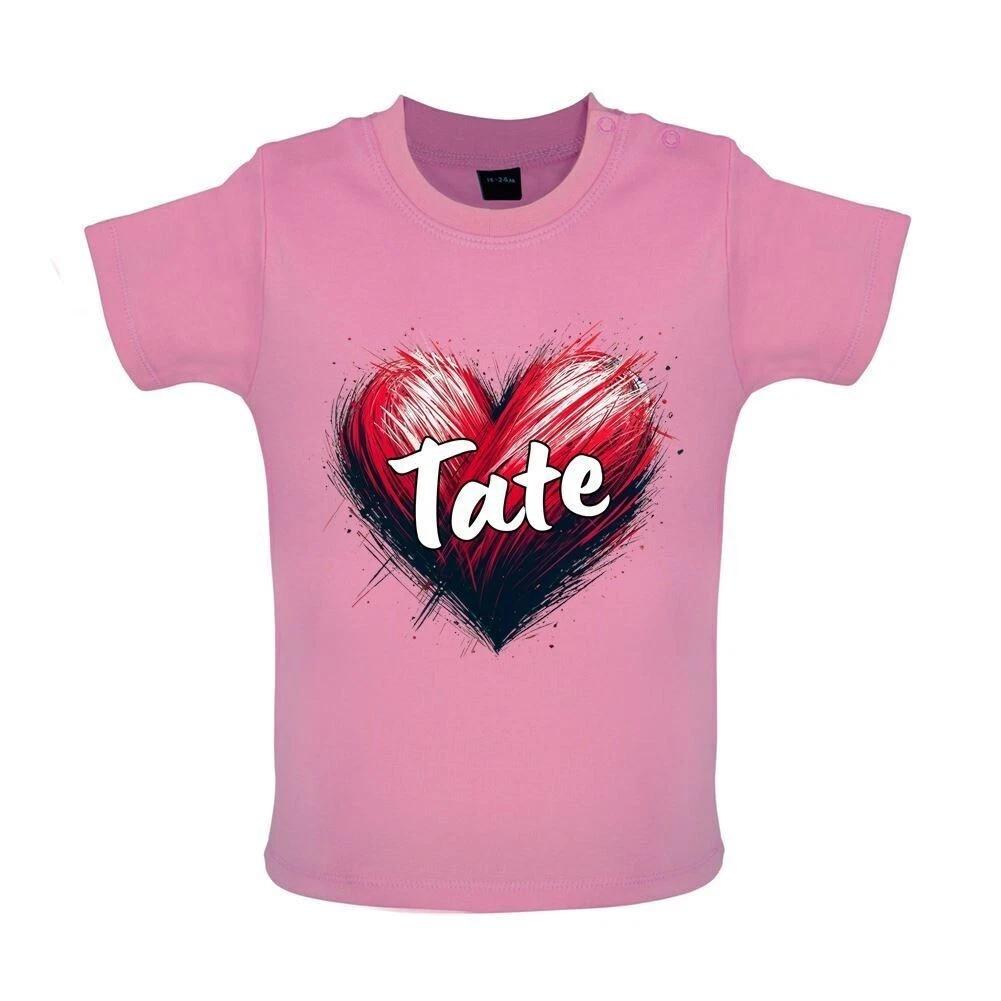 Love Heart Tate - Kids T-Shirt / Bodysuit - Singer Lyrics Fan Concert Tour 100