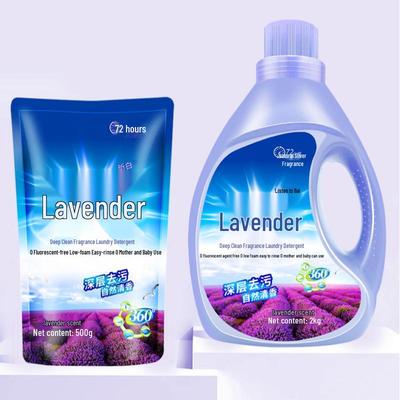 Lavender Laundry Detergent – Long-Lasting, Large Capacity for Machine & Hand Wash