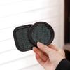 Anti-scalding Cloth Coaster Set Chinese Style Tea Cup Holder Tray Heat Insulation Mat  Home Use