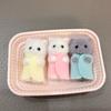 In Stock Sylvanian Families Triplet Series Anime Mini Baby Persian Cat Action Figure Doll Accompanying Parent-Child Toy Kid Gift