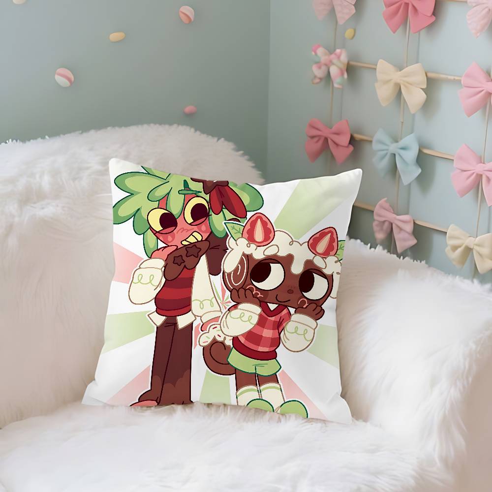 Cosmo Vee Case Plush Fabric Soft Pillowcase Double Sided Print Cushion Cover Household Gifts