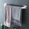 Cream Style Punch-Free Wall-Mounted Double Towel Rack