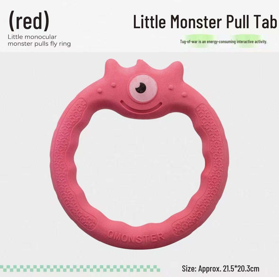 QMONSTER Large Bite-Resistant Flying Disc for Dog Training (Golden Retriever/Border Collie)