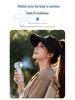 Portable High-Speed 100-Speed USB Rechargeable Handheld Fan with Strong Wind Turbine