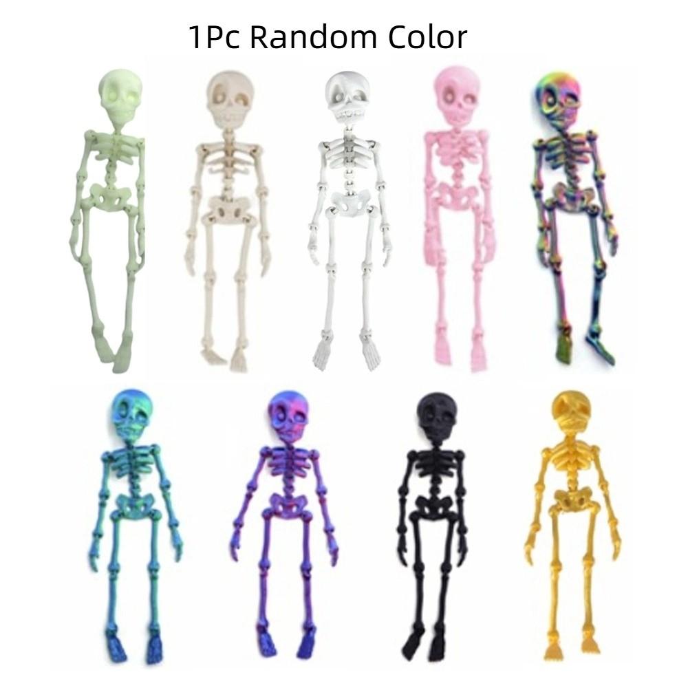 Exquisite Skull Magnetic Sticker Movable Halloween Ornaments  Children